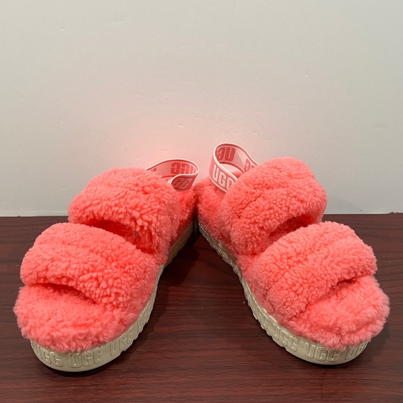 Ugg, Oh Fluffita, 1120876, Pink Rose - Picture 10 of 12